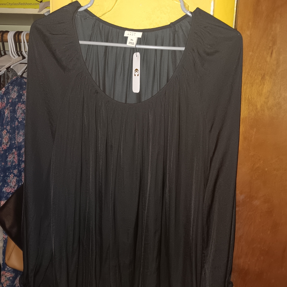 Elegant Black Women's Top